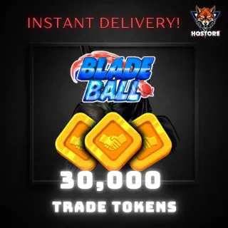 Blade Ball: 30,000 Trade Tokens
