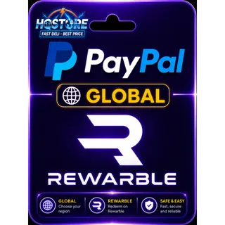 Rewarble PayPal Global 10 USD