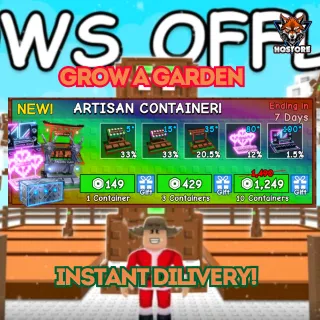 Artisan Container x3