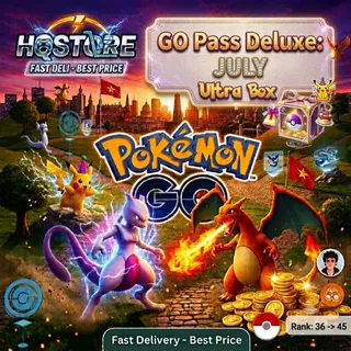 GO Pass Deluxe: July Ultra Box Pokemon Go