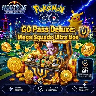 GO Pass Deluxe: Mega Squads Ultra Box Pokemon Go