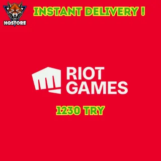 1230 TRY Riot Cash Valorant 4325 VP-LOL 5295 RP