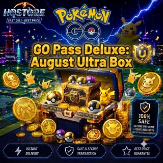 GO Pass Deluxe: August Ultra Box Pokemon Go