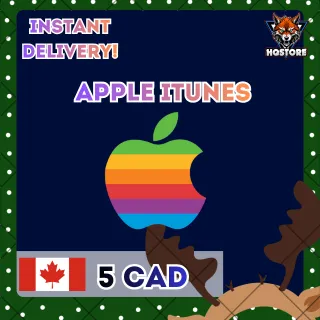 🍎 App Store / iTunes Gift Card 5 CAD