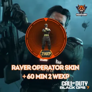 Call of Duty 7: Raver Operator Skin + 60 Min 2 WEXP