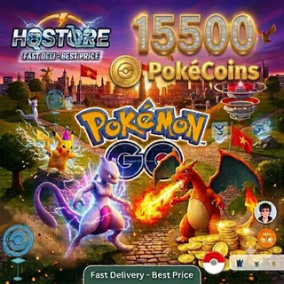 15500 PokeCoins Pokemon Go