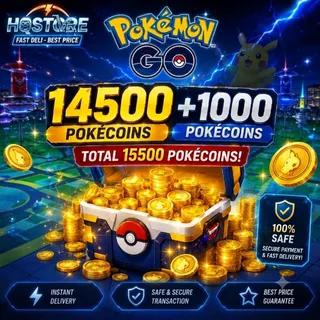 14500 + 1000 PokeCoins Pokemon Go