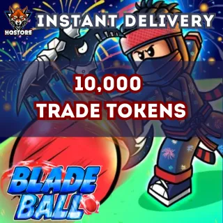 Blade Ball: 10,000 Trade Tokens