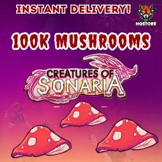 100K Mushrooms
