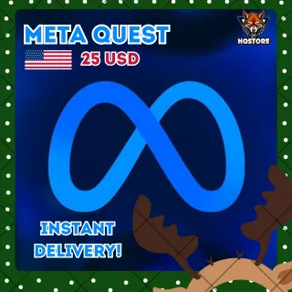 Meta Quest Gift Card 25 USD