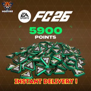 ⚽ EA Sports FC 26 - Points 5900 XBOX 