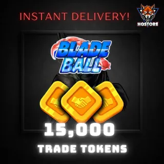 Blade Ball: 15,000 Trade Tokens