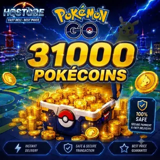 31000 PokeCoins Pokemon Go