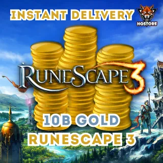 10B Gold - RuneScape 3