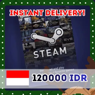 💻 Steam 120000 IDR Gift Card