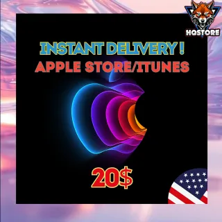🍎 App Store / iTunes Gift Card 20 USD | USA  