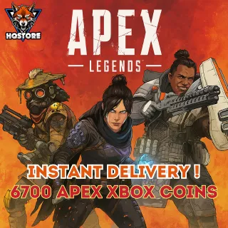 🚀Apex Legends: 6700 Apex Coins (Xbox)