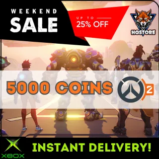 🛡️ Overwatch 2 (Xbox) - 5000 Coins