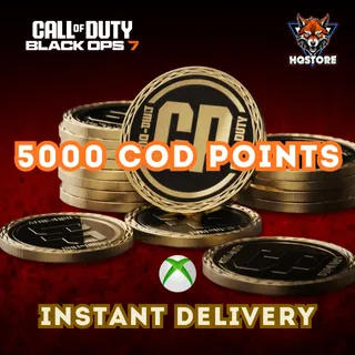 5000 CoD Points XBOX