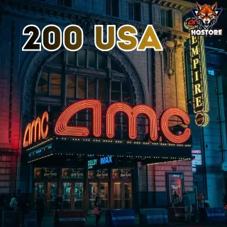 AMC Theatres 200 USD | USA