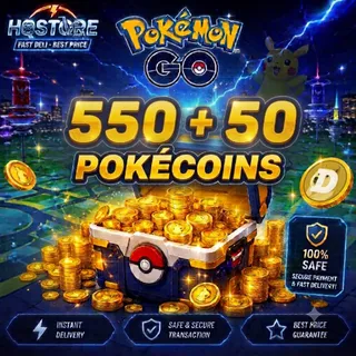 550 + 50 PokeCoins Pokemon Go