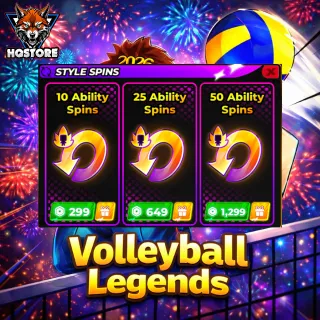 🏀 Volleyball Legends : 200 Ability Spins