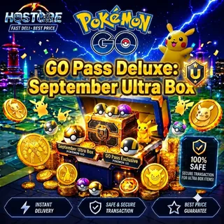 GO Pass Deluxe: September Ultra Box Pokemon Go