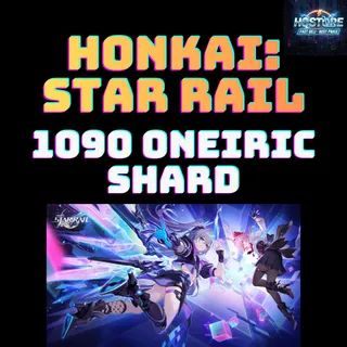 Honkai Star Rail 1090 Oneiric Shards (by UID)