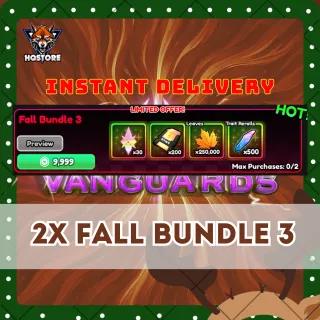 🌪️Anime Vanguards: 2x Fall Bundle 3 