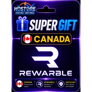Rewarble Super Gift 100 CAD