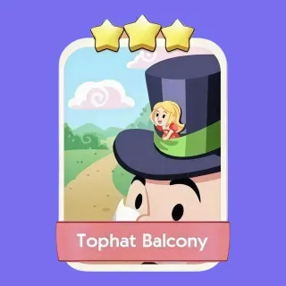 3 ✨ Tophat Balcony Monopoly Go Sticker