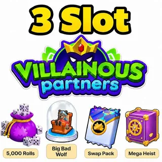VILLAINOUS PARTNERS MONOPOLY GO