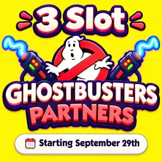3 Slot Ghostbusters Partners Event Monopoly Go!