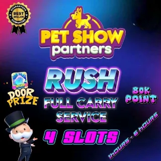 Pet Show Partners Monopoly Go