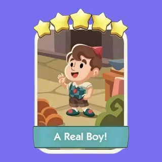 A Real Boy! 5 ✨ Monopoly Go