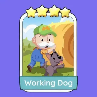 Working Dog Monopoly Go!