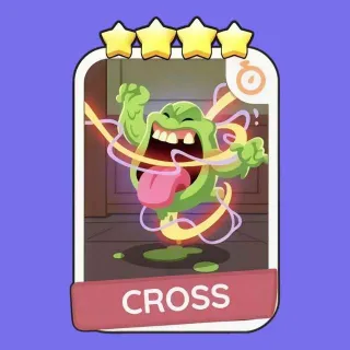 Cross 4 ⭐ Bonus Set Monopoly Go Sticker