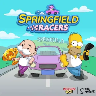Springfield Racers Monopoly Go