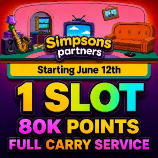 1 SLOT MONOPOLY GO SIMPSONS PARTNER EVENT
