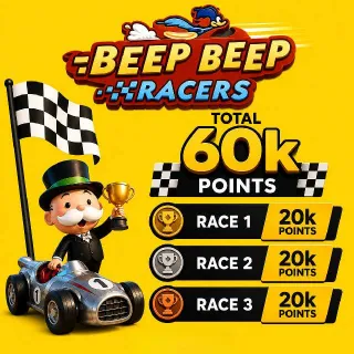 Beep Beep Racers Monopoly Go!