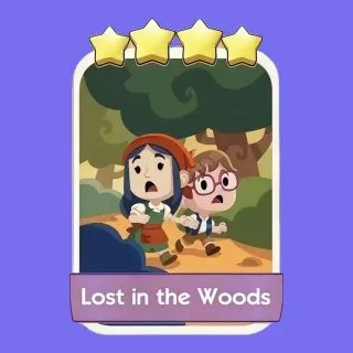 Lost in the Woods 4 ✨ Monopoly Go Sticker