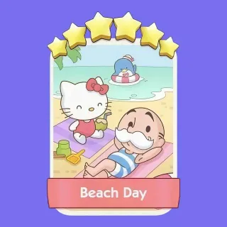 Beach Day 5 ⭐ Monopoly Go