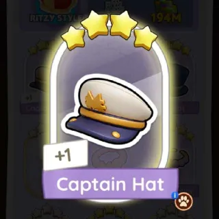 Captain Hat Monopoly Go
