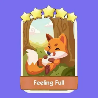 Feeling Full 5 ✨ Monopoly Go Sticker