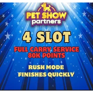 4 Slot Pet Show Partners Event Monopoly Go