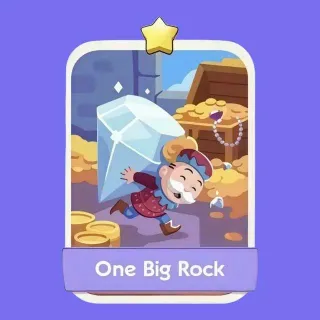 One Big Rock Monopoly Go