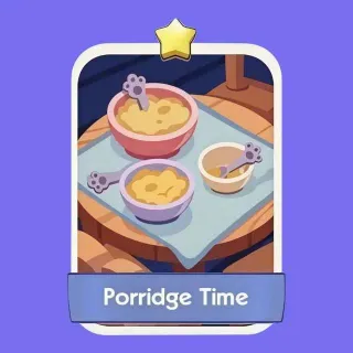 1 ⭐ Porridge Time Monopoly Go Sticker