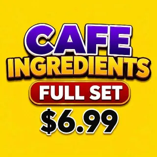 CAFE INGREDIENTS MONOPOLY GO!