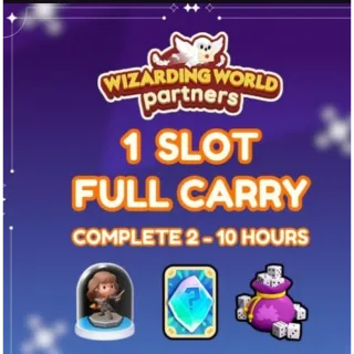 1 Slot Wizarding World Partners Event Monopoly Go