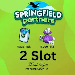 2 SLOT MONOPOLY GO SPRINGFIELD PARTNER EVENT